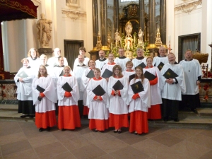 St Michael's Choir in Fulda Cathedral St. Michael-Chor in Dom zu Fulda